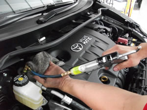 Vệ Sinh Khoang Máy Ô Tô 1