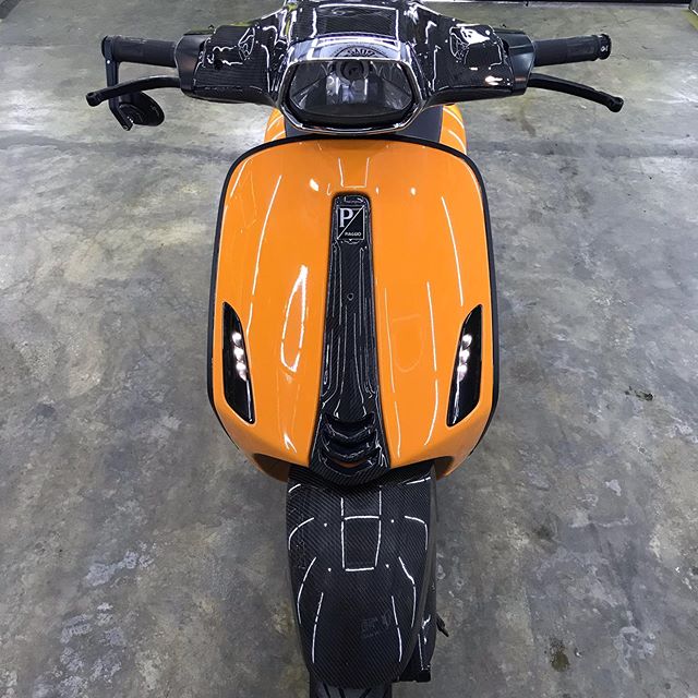 phủ nano xe máy vespa