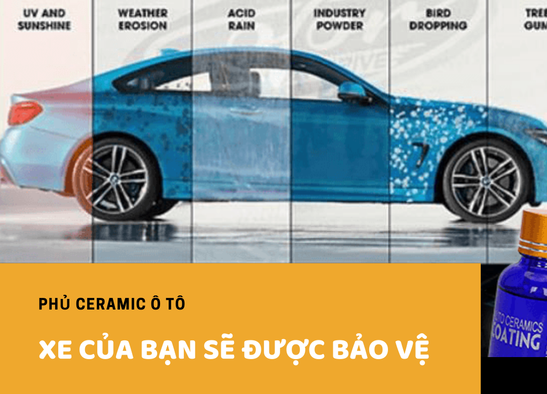 phủ ceramic ô tô có nhiều lợi ích khi phủ tại autowash tphcm