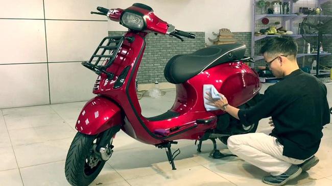 Quy trình đánh bóng xe máy