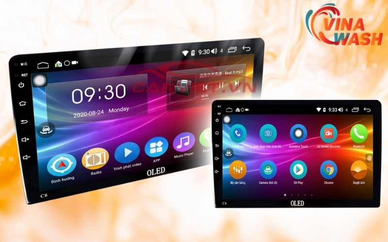 Màn hình ô tô Oled Android C8 