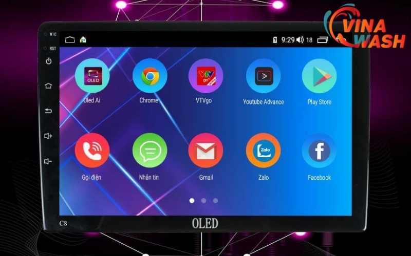   Màn hình ô tô Oled Android C8  