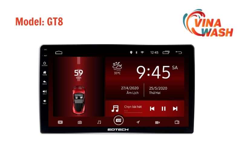 Màn hình ô tô Gotech GT8