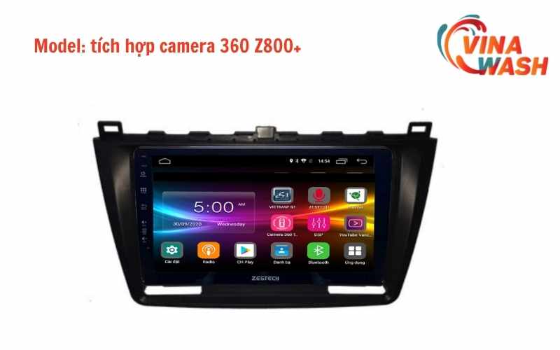 Zestech Z800+ tích hợp camera 360