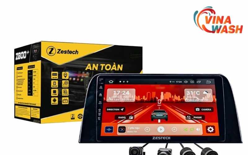 Zestech Z800+ tích hợp camera 360