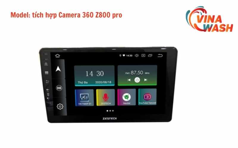  Zestech Z800 Pro tích hợp camera 360 