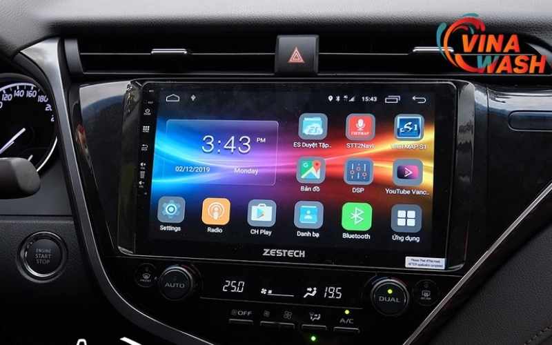 Thiết kế của màn hình ô tô Zestech sang trọng