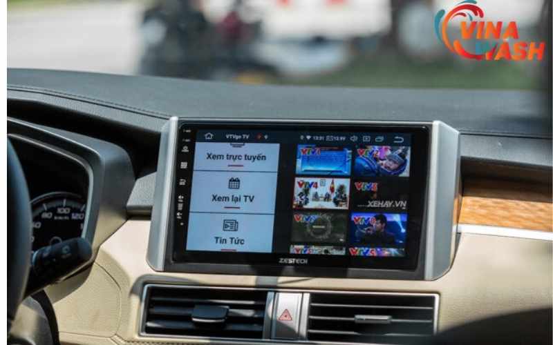 Màn hình android ô tô Zestech tích hợp nhiều tính năng giải trí