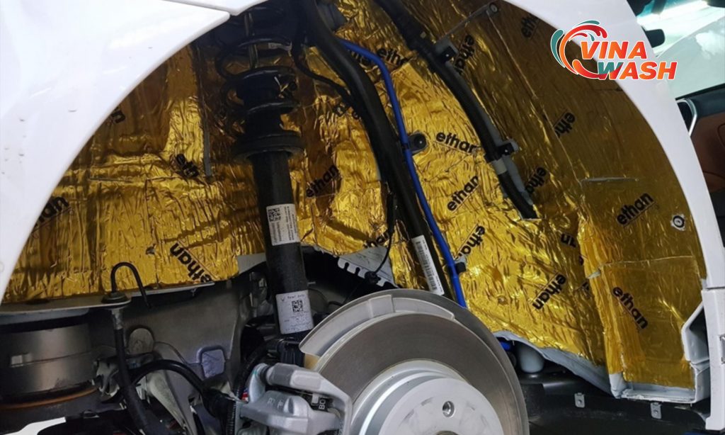 cách âm chống ồn hốc bánh xe
