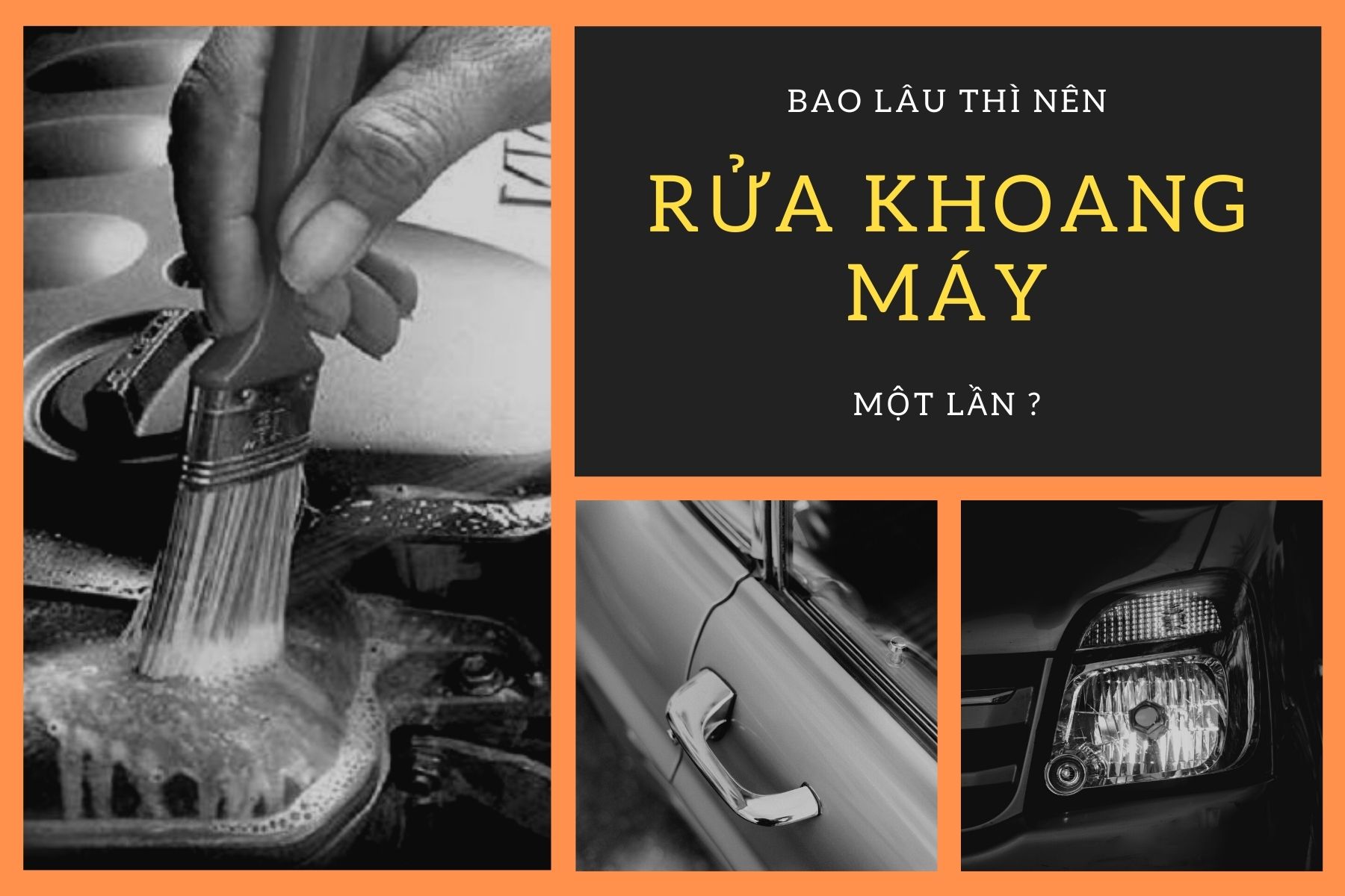bao lâu thì nên vệ sinh khoang máy một lần