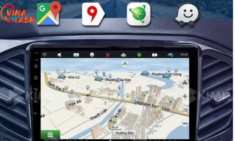 độ màn hình ô tô tích hợp dẫn đường