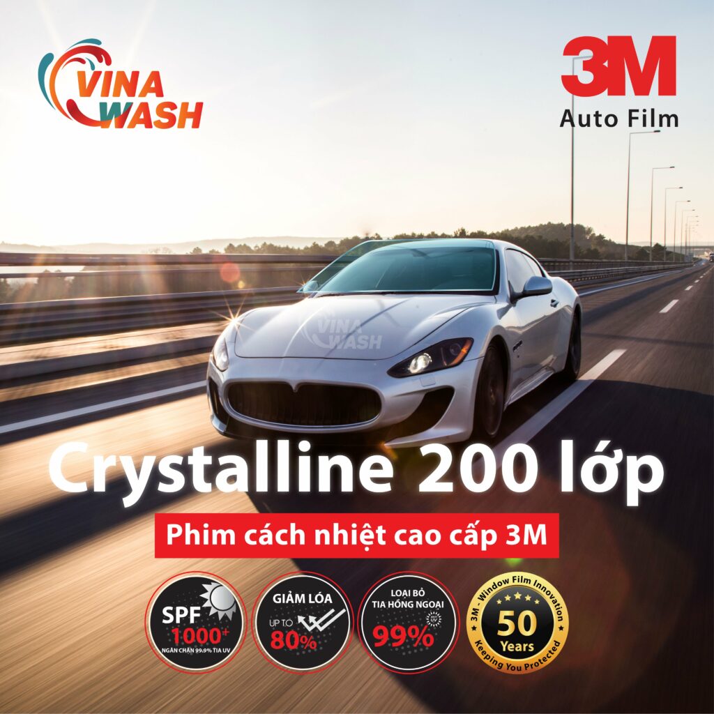 phim cách nhiệt 3M Crystalline
