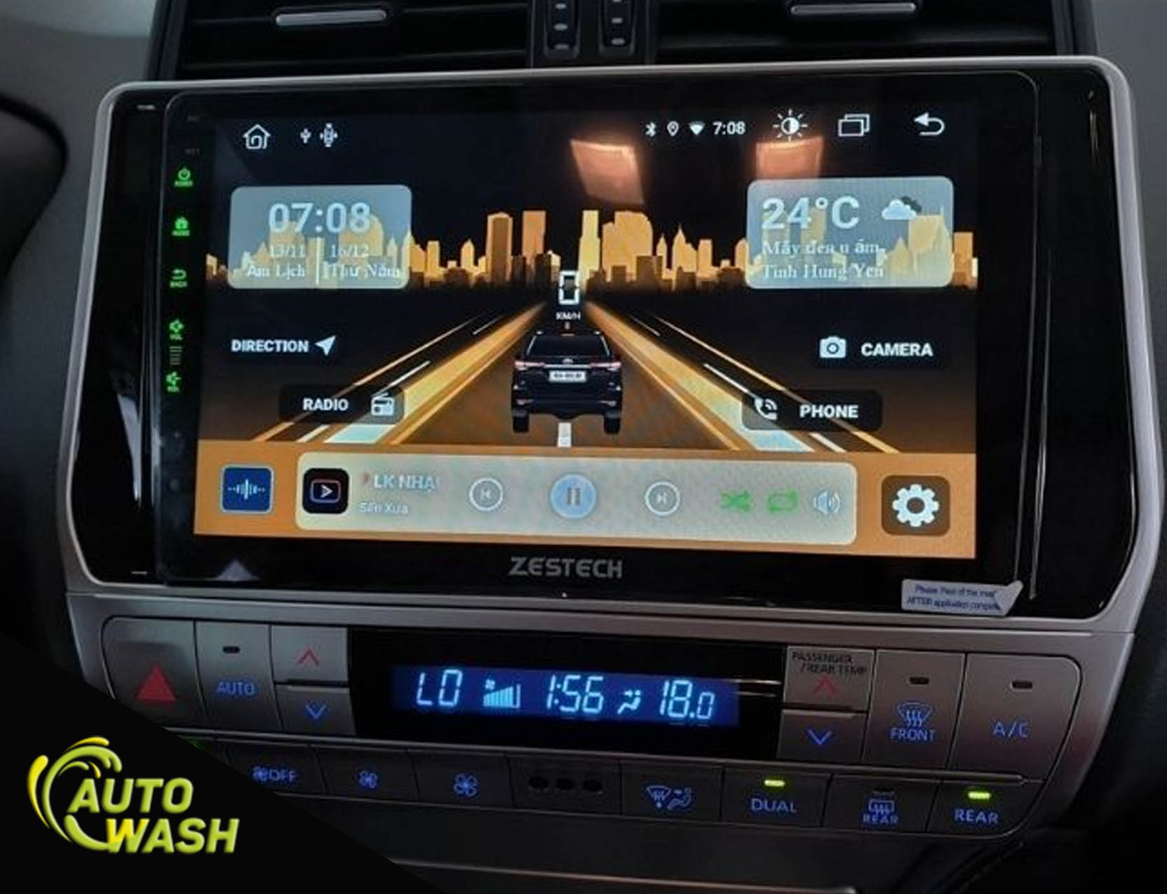 màn hình Zestech Z800 Pro sử dụng giọng nói câu lệnh đơn giản không cứng nhắc