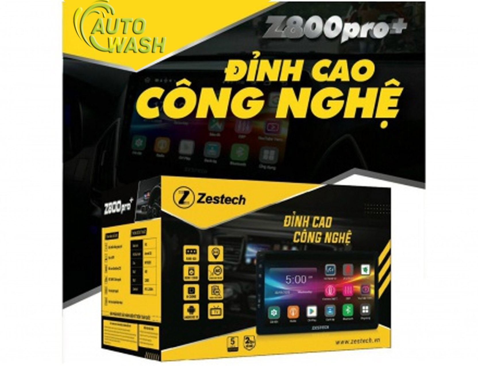 màn hình Zestech Z800 Pro+