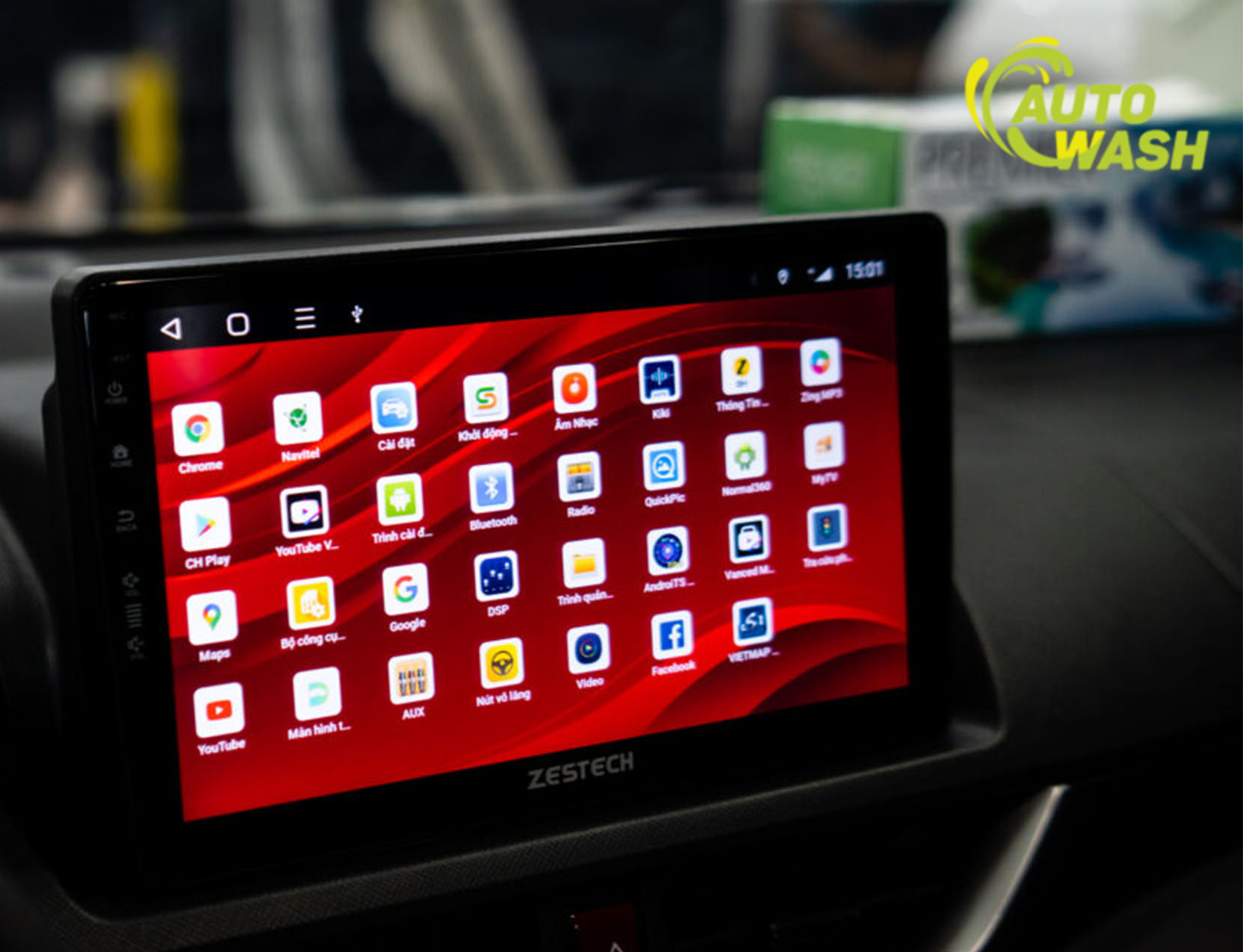 Màn hình android Zestech ZT360  Định vị vị trí xe từ xa thông qua điện thoại
