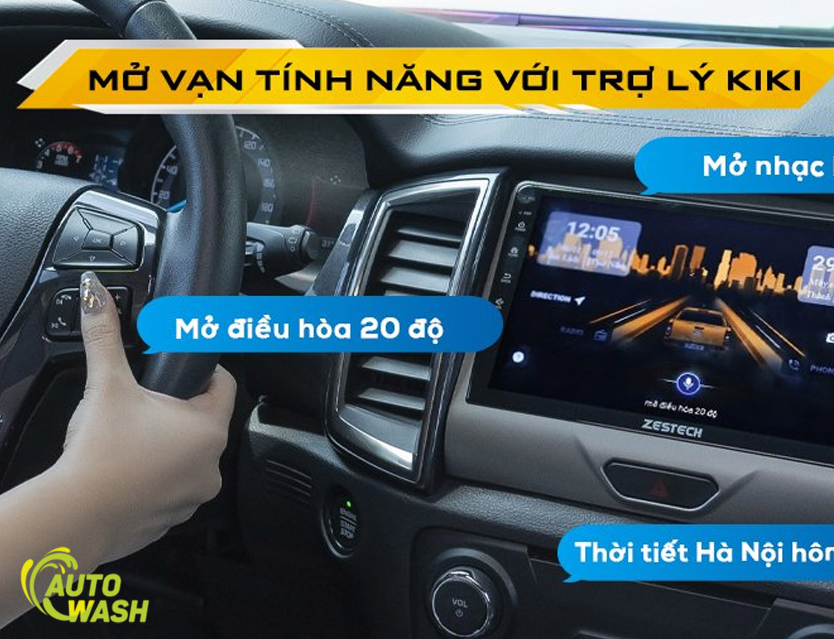 Màn hình Zestech Z800Pro+ phiên bản nâng cấp 2022