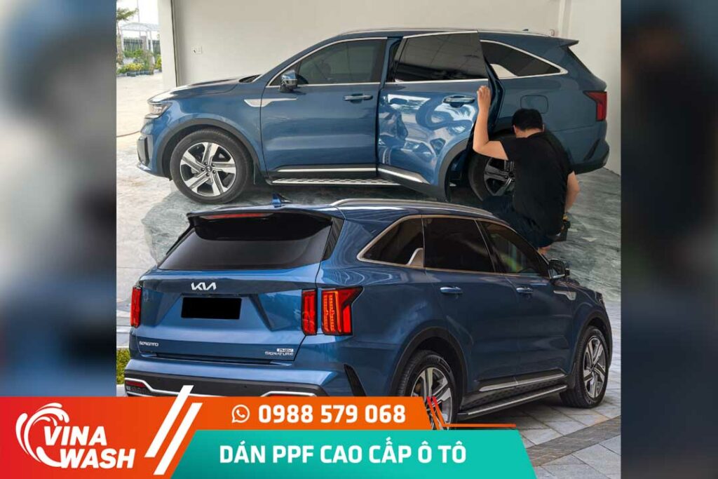 dán ppf ô tô giúp bảo vệ lớp sơn ô tô 