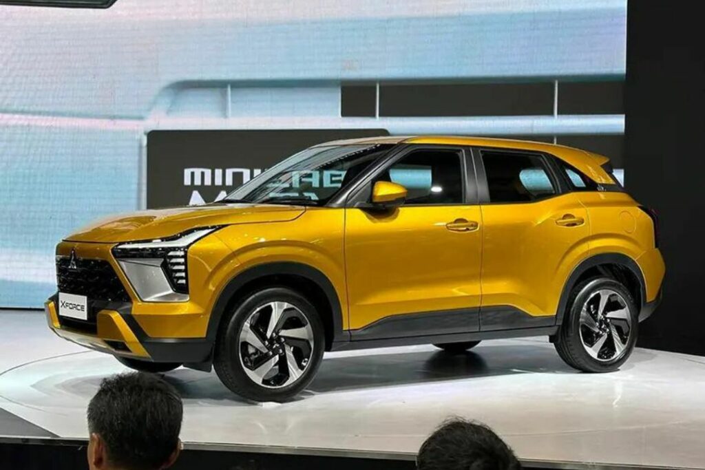 Mitsubishi Xforce 2023 có thiết kế tương tự bản XFC Concept đã ra mắt trước đó