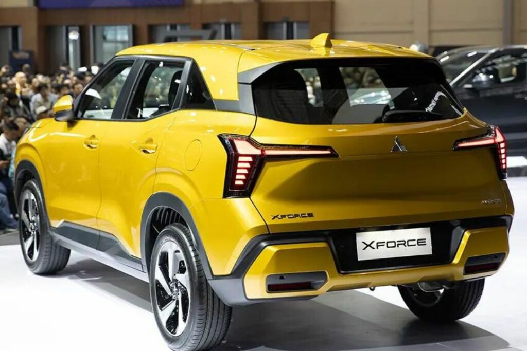 Đuôi xe Mitsubishi Xforce 2023 mang phong cách quen thuộc